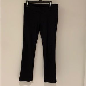 LOFT Black Pull On Crop Pants